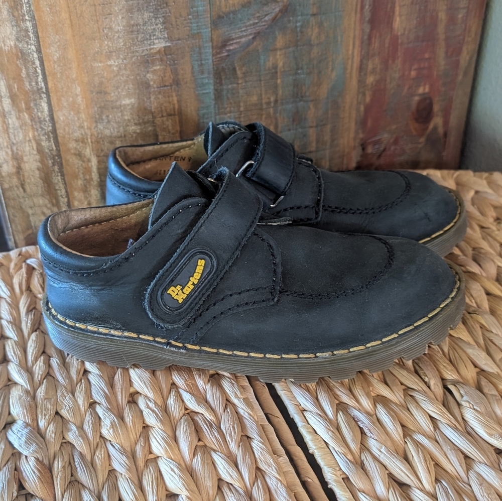 Dr. Martens Black Kids Dress Shoes